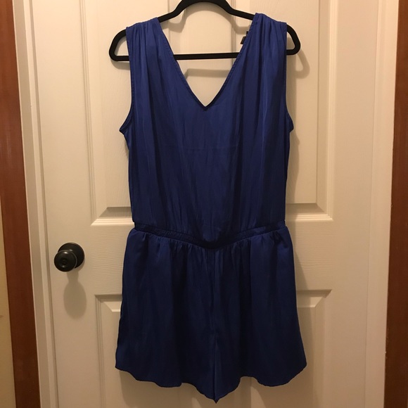LOFT Other - Loft Romper Sapphire Blue medium